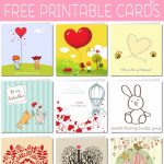 Free Printable Valentine Cards | Free Printable Cat Valentine Cards