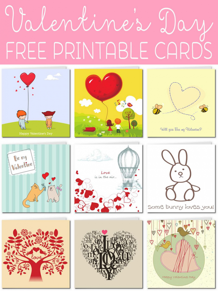 Free Printable Valentine Cards | Valentine&amp;#039;s Day Cards For Her Printable