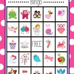 Free Printable Valentine's Day Bingo Game | Valentine's Day | Printable Mothers Day Bingo Cards