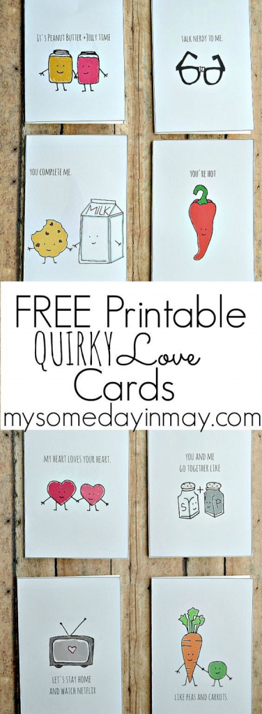 Free Printable Valentine&amp;#039;s Day Cards And Gift Tags | Reindeer | Free Printable Valentine Cards For Husband