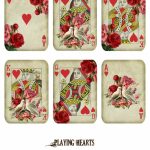 Free Printable   Valentine's Day Playing Cards (Ephemera's Vintage | Free Printable Deck Of Cards