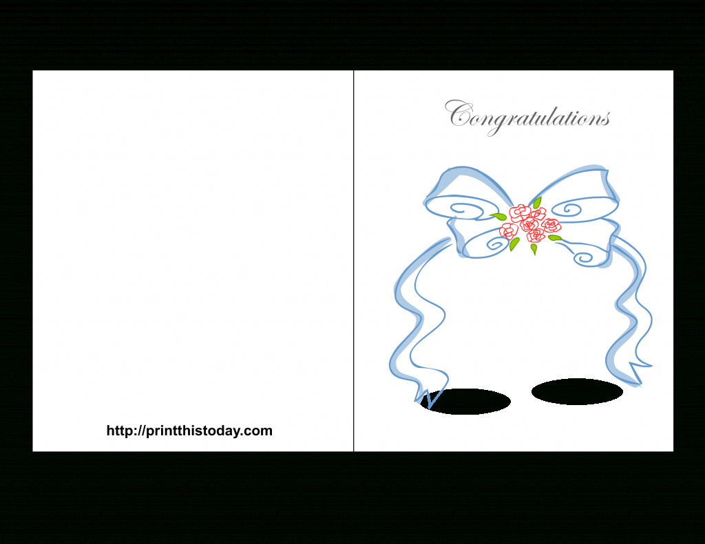 Free Printable Wedding Congratulations Cards | Free Printable Wedding Cards