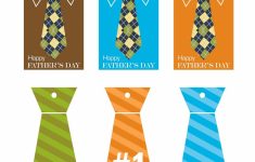 Father's Day Tie Card Printable