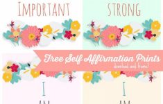 Free Printable Positive Affirmation Cards