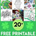 Free St. Patrick's Day Coloring Pages   Happiness Is Homemade | Free Printable St Patrick's Day Card