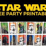 Free Star Wars Party Printables: A No Stress Way To A Galactic Party | Star Wars Printable Cards Free