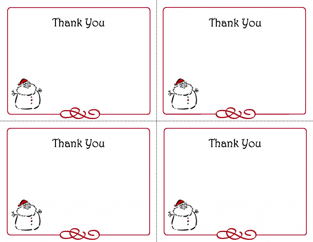 Free Thank You Cards Printable | Free Printable Holiday Gift Tags | Printable Christmas Cards For Veterans