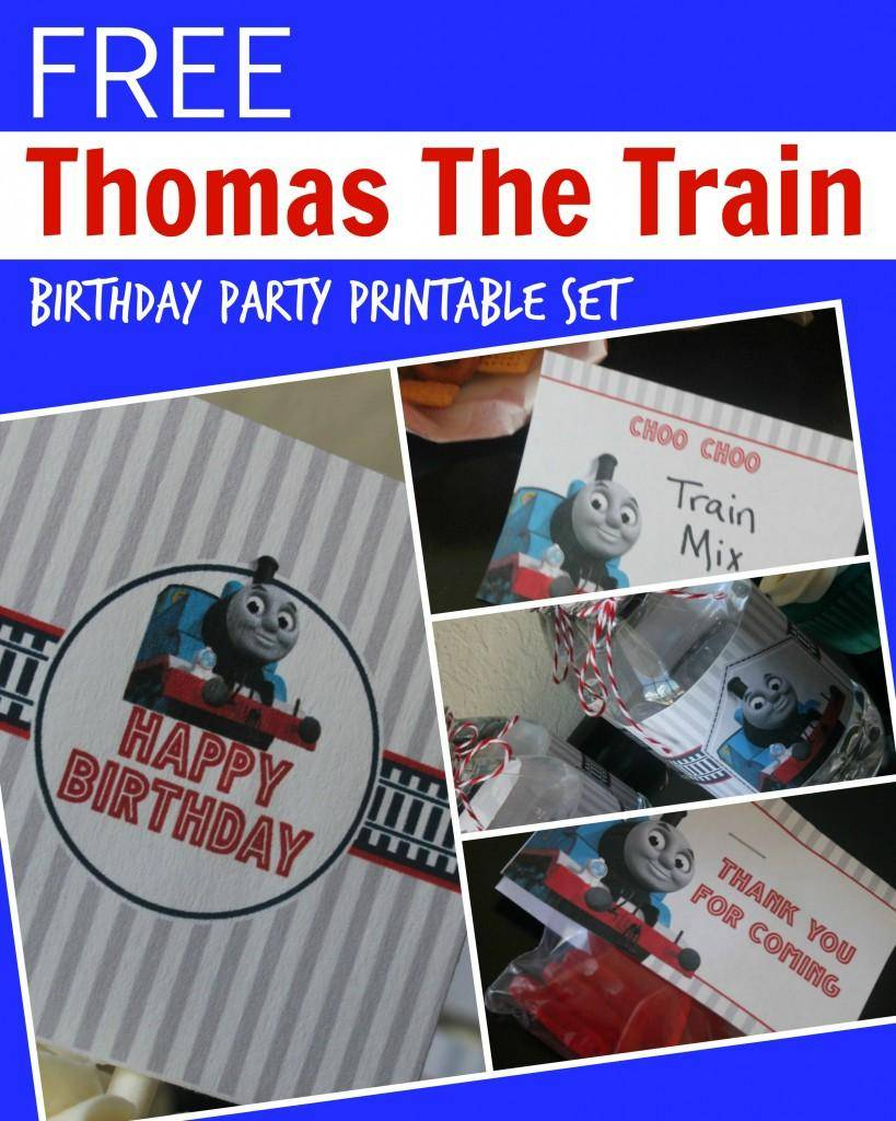 Free Thomas The Train Engine Birthday Party Printables - Passion For | Thomas Thank You Cards Printable