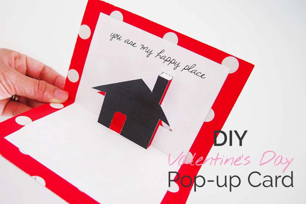 Free Valentines Day Printable Card: Cute Pop-Up! - Sew In Love | Free Valentine Printable Cards For Husband