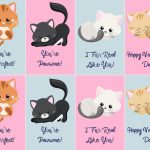 Free Valentine's Day Printables! | Budget Earth | Free Printable Cat Valentine Cards