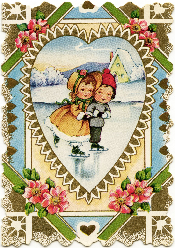 Free Vintage Valentine, Victorian Valentine Printable, Old Fashioned | Printable Old Fashioned Valentine Cards