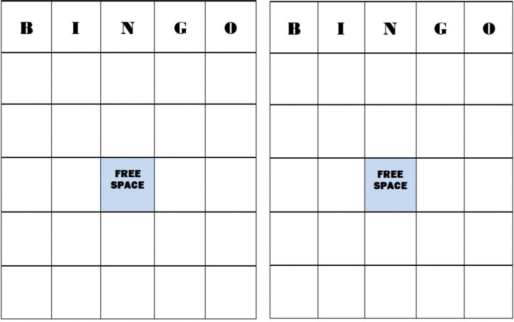 Free+Blank+Bingo+Card+Template | Classroom Stuff | Bingo Card | Free Printable Blank Bingo Cards