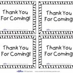 Free+Printable+Tags+Thank+You+Cards | Tags | Pinterest | Free | Thank You For Coming Cards Printable