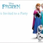 Frozen Free Printable Birthday Party Invitation Personalized Party | Free Printable Personalized Birthday Invitation Cards