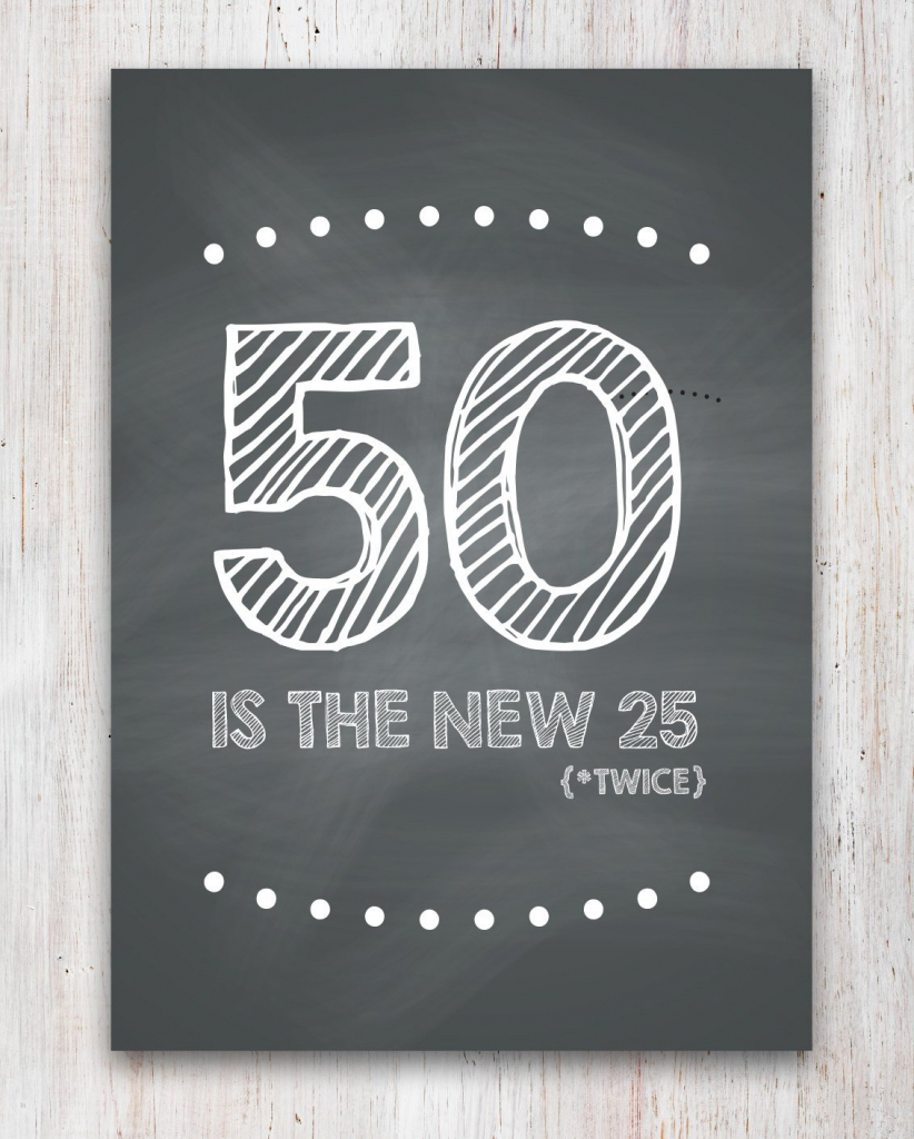 Funny 50Th Birthday Card Printable | Etsy | Free Printable 50Th Birthday Cards Funny