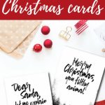 Funny And Free Printable Christmas Cards | Kaleidoscope Living | Free Printable Photo Christmas Cards