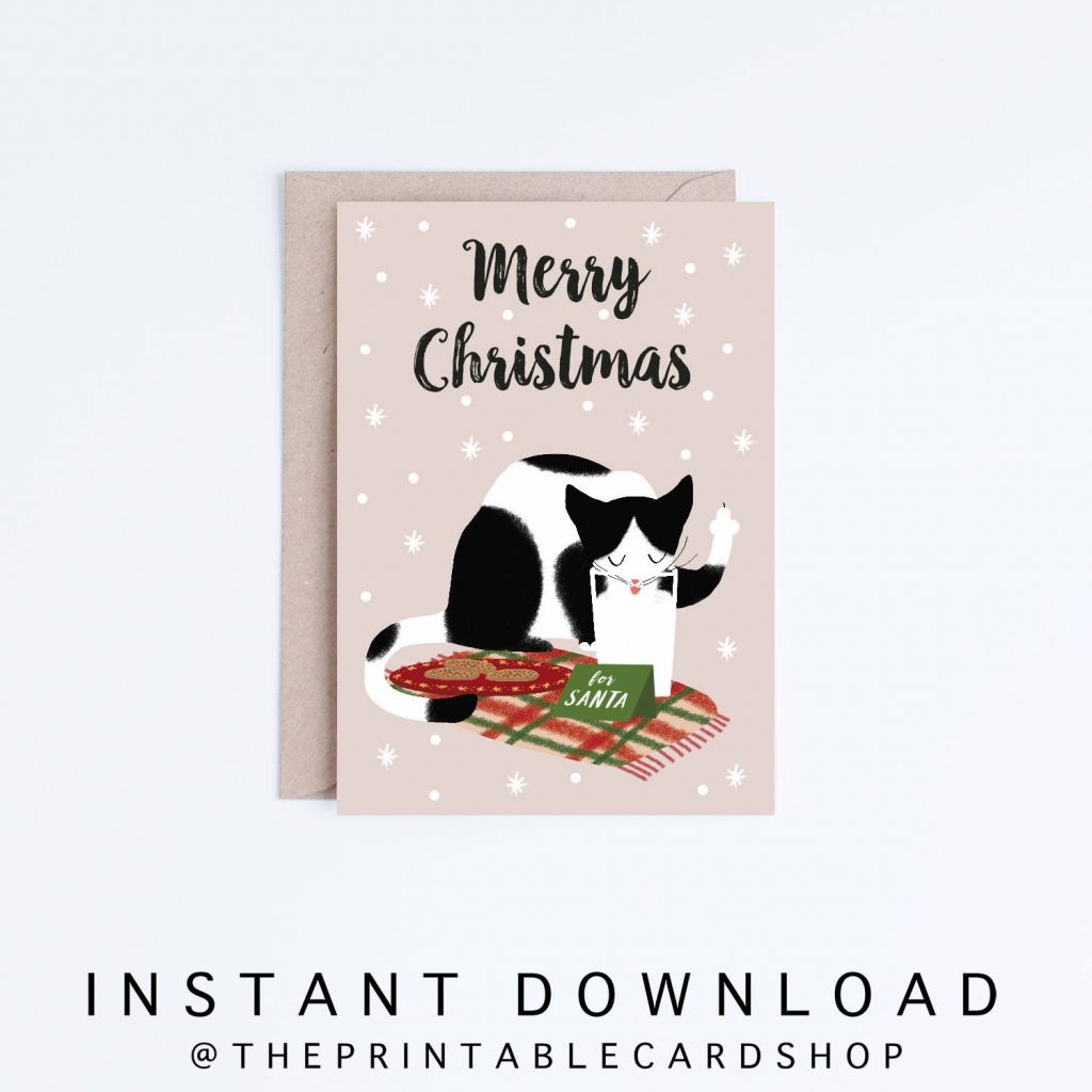 Funny Printable Christmas Cards Printable Card Free