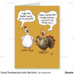 Funny Thanksgiving Cards: Big Chicken Holiday Card | Zazzle In | Printable Funny Thanksgiving Greeting Cards