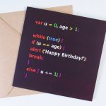 Geek Birthday Card For Your Nerdie Friends | Birthday Gifts On Etsy | Nerdy Birthday Cards Printable