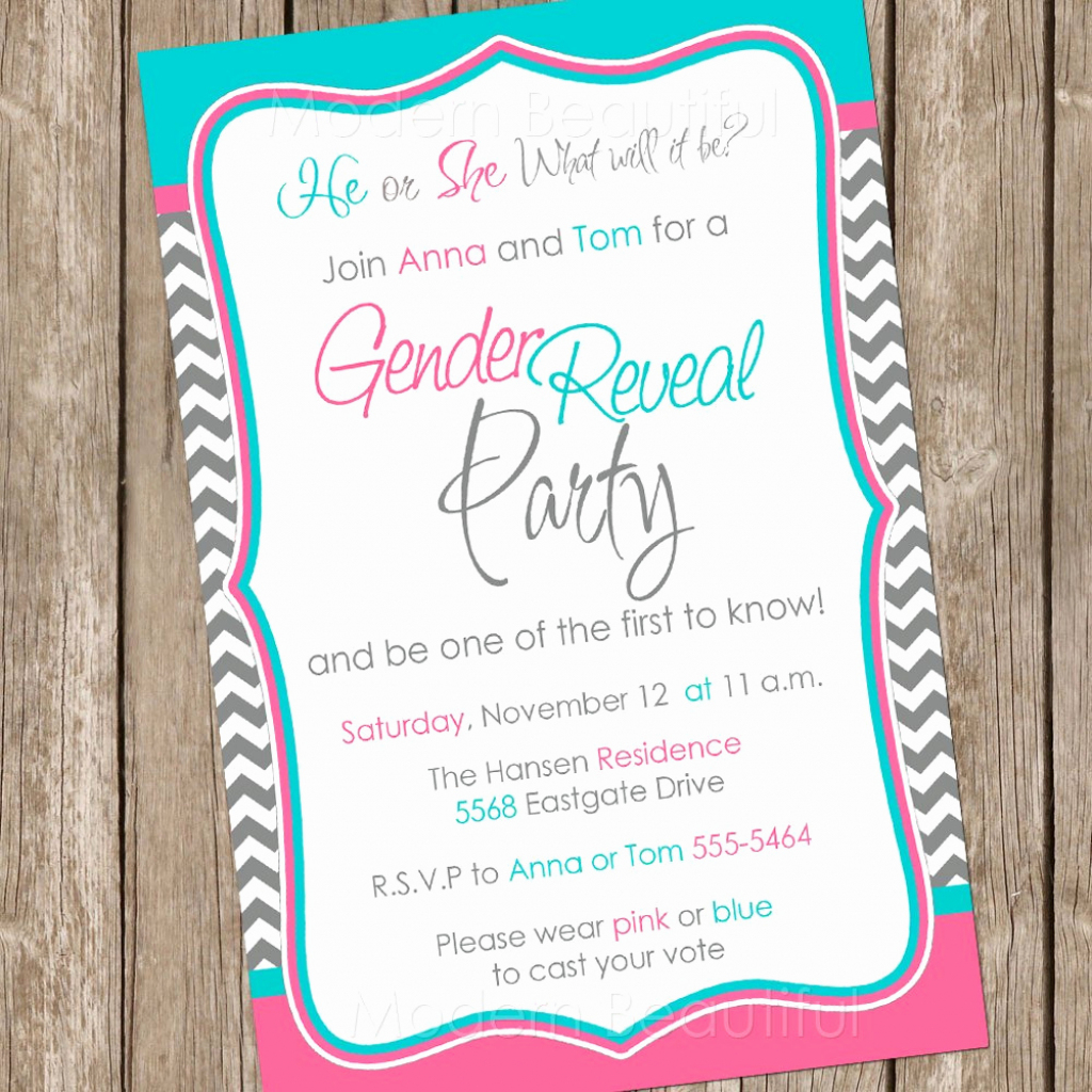 Gender Reveal Cards