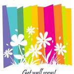 Get Well #card Free Printable   Fast Recovery Flowers Greeting Card | Speedy Recovery Cards Printable