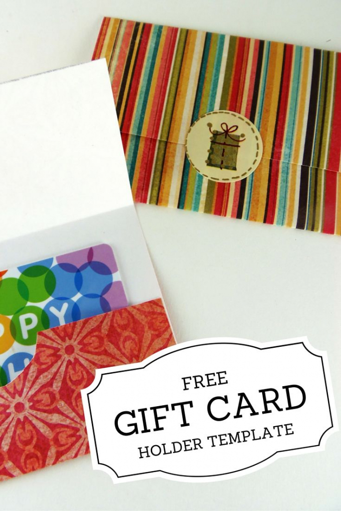 Printable Gift Card Holder Printable Card Free