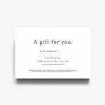 Gift Certificate Template Gift Voucher Gift Template | Etsy | Printable Gift Card Template