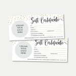 Gold Dots Gift Certificate Template Printable Gift | Etsy | Printable Gift Card Template