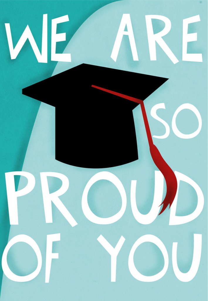Graduation Card - Free #printable - We Are So Proud Of You | Cute Graduation Cards Printable
