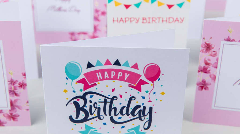 Greeting Card Printing - Greeting Cards Online - Card Printing | Design Your Own Birthday Card Printable