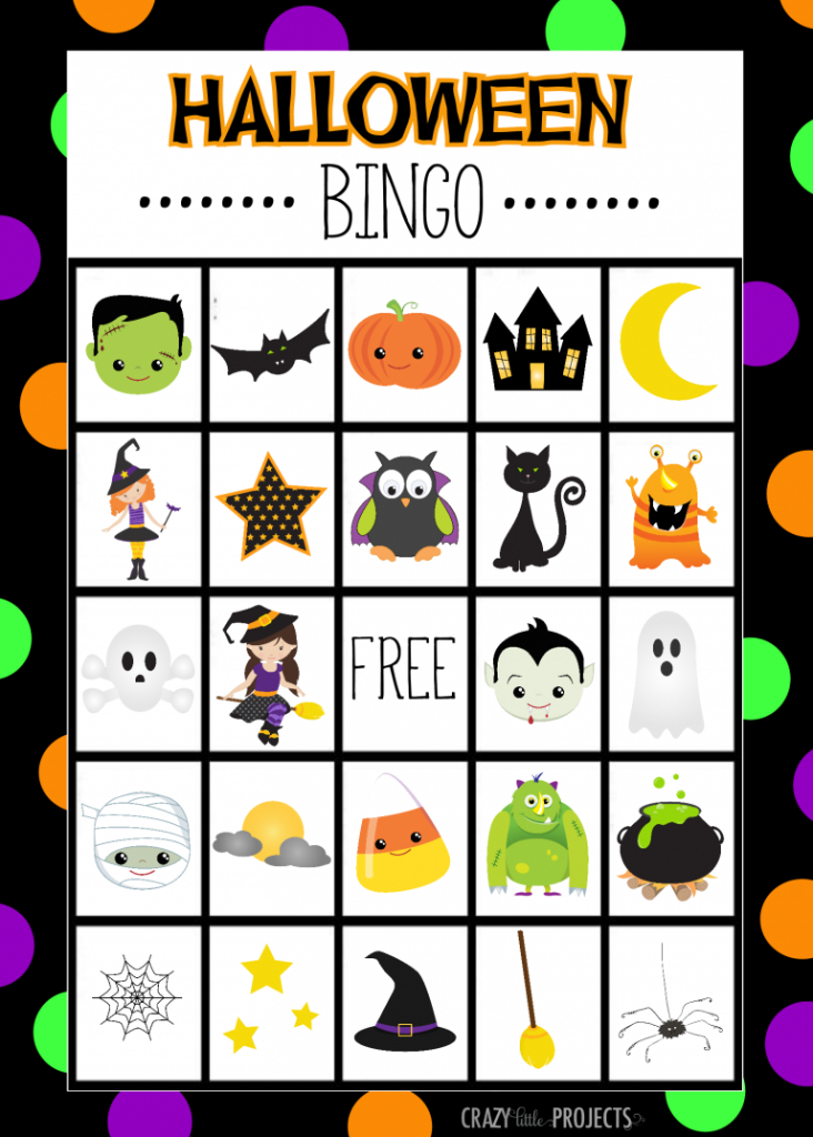 Halloween Bingo - Cute Free Printable Game | Crafts/projects | Fun Printable Halloween Bingo Cards