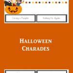 Halloween Charades: Printable Halloween Game   The Joys Of Boys | Free Printable Charades Cards