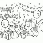 Happy Birthday Card For Boys Coloring Page For Kids, Holiday | Free Printable Kids Birthday Cards Boys