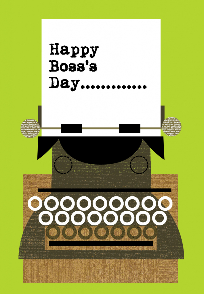 Happy Boss Day - Boss Day Card (Free) | Greetings Island | Bosses Day Cards Printable