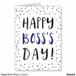 Happy Boss's Day Thank You Card | Zazzle | Happy Boss's Day | Happy Boss&#039;s Day Cards Printable