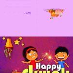 Happy Diwali   Diwali Greeting Card For Kids | Mocomi | Printable Greeting Cards For Kids
