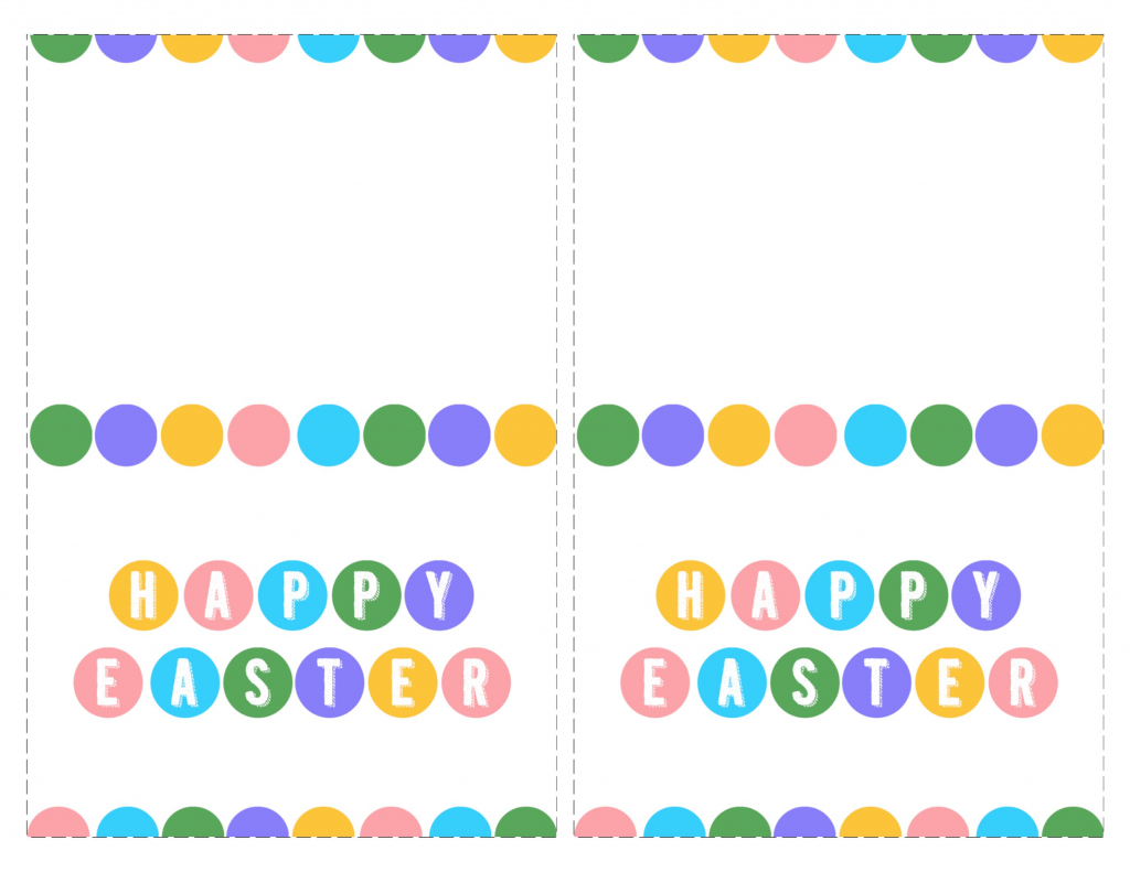 Happy Easter Cards Printable - Free - Paper Trail Design | Free Printable Easter Cards To Print