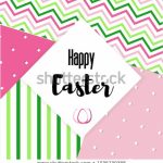 Happy Easter Greeting Card Minimal Creative Stock Vector (Royalty | Happy Easter Greeting Cards Printable
