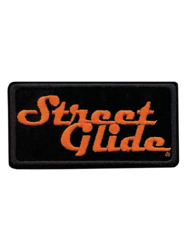 Harley-Davidson Embroidered Street Glide Emblem Patch, Small 4 X 2 | Printable Harley Davidson Gift Cards