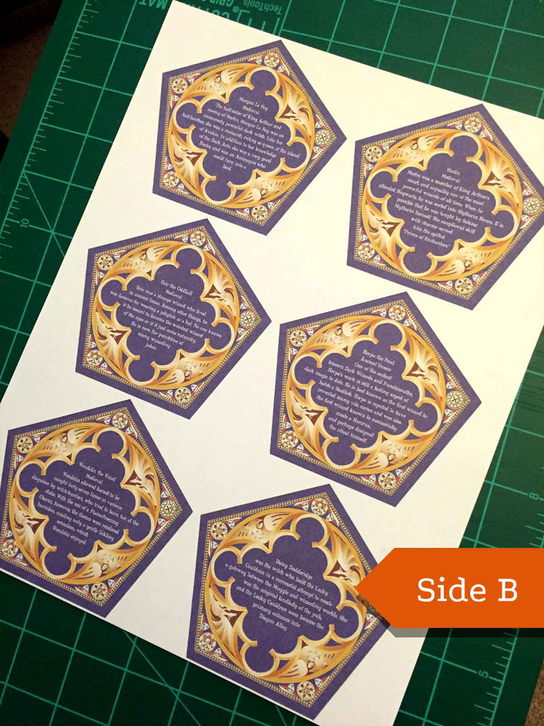 Harry Potter Chocolate Frog Cards Free Printable