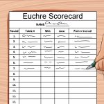 How To Play Euchre: 14 Steps (With Pictures)   Wikihow | Printable Euchre Score Cards For 8 Players