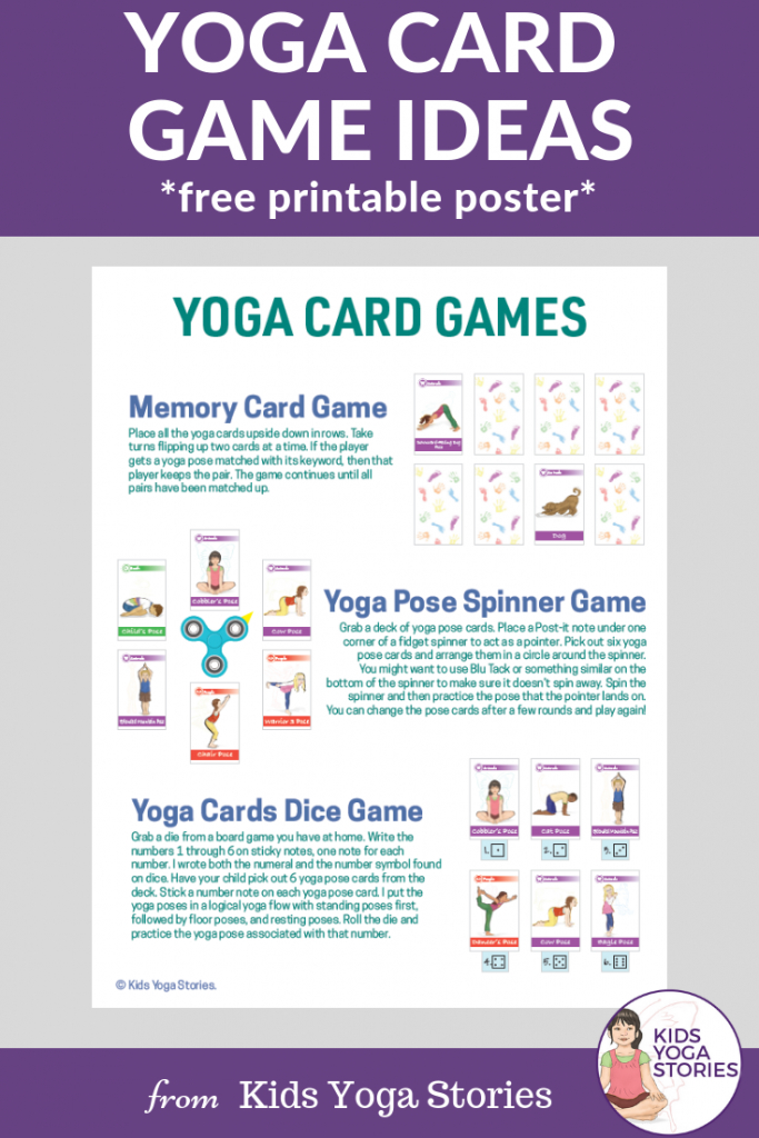 Printable Yoga Cards For Kids | Printable Card Free