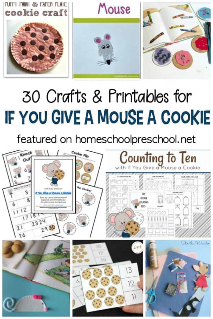 If You Give A Mouse A Cookie Sequencing Printables | If You Give A Mouse A Cookie Sequencing Cards Printable