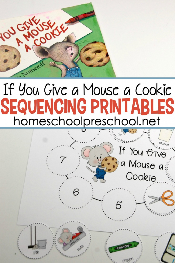 If You Give A Mouse A Cookie Sequencing Printables | If You Give A Mouse A Cookie Sequencing Cards Printable