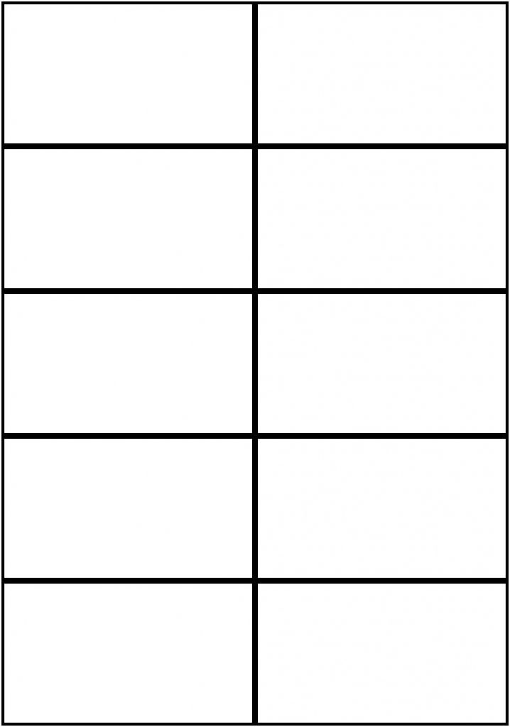 Free Printable Template For Flash Cards
