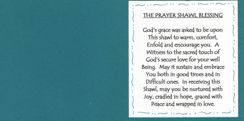 Image Result For Prayer Shawl Card | Prayer Shawl Ministry | Crochet | Printable Prayer Shawl Cards