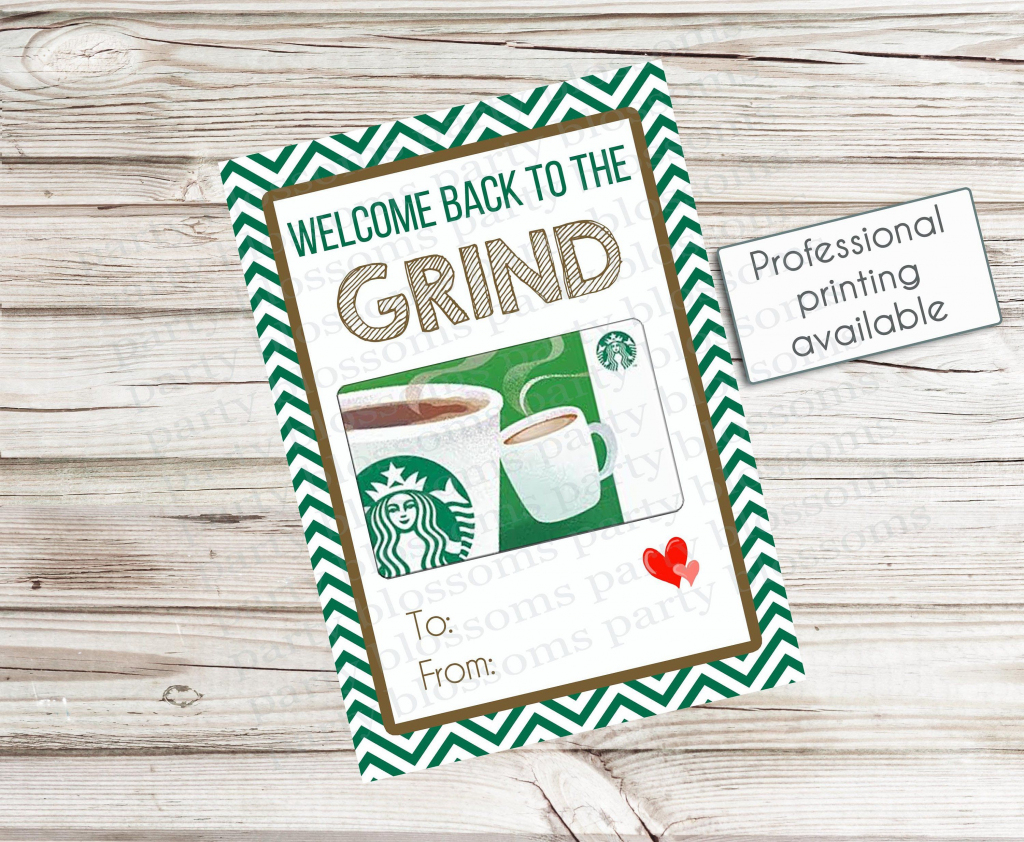 Welcome Back Card Printable