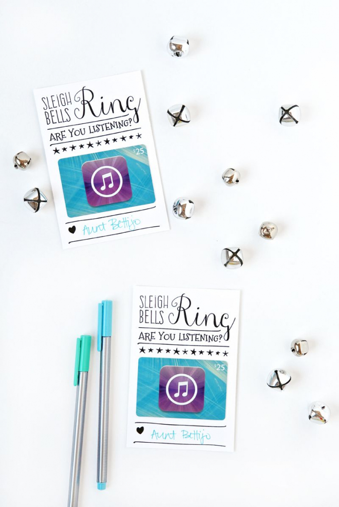 Itunes Gift Card Christmas Packaging | Tauni Everett | Pinterest | Printable Itunes Gift Card