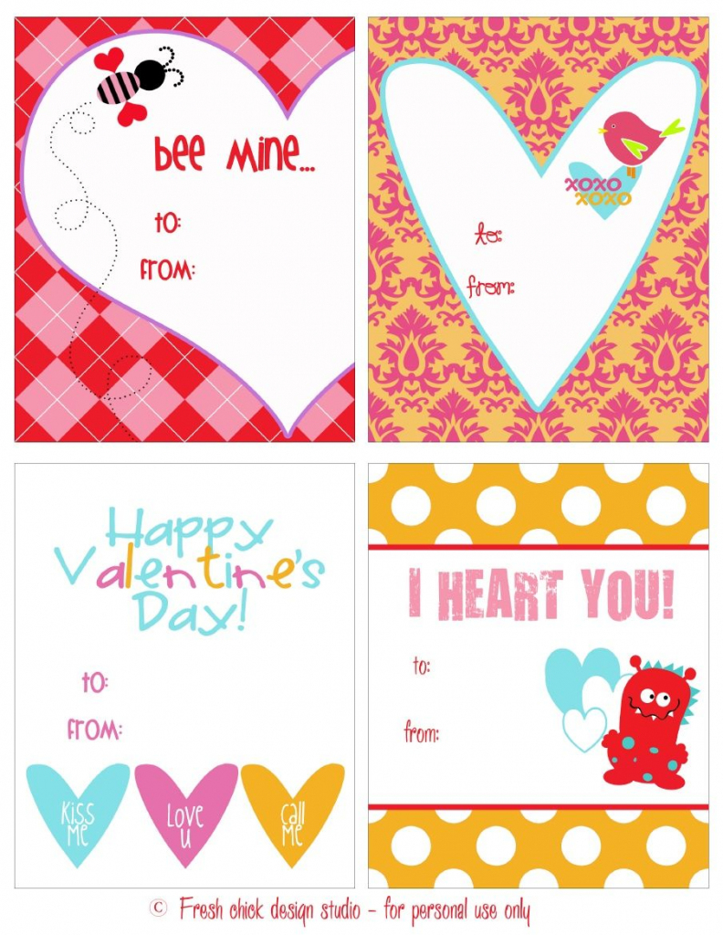 Just Because I Love You - Valentine&amp;#039;s Cards | Randen En Patronen | Just Because I Love You Cards Printable