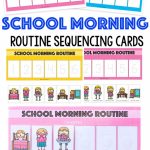 Kids Schedule Morning Routine For School | Fun With Mama Blog Posts | Free Printable Daily Routine Picture Cards
